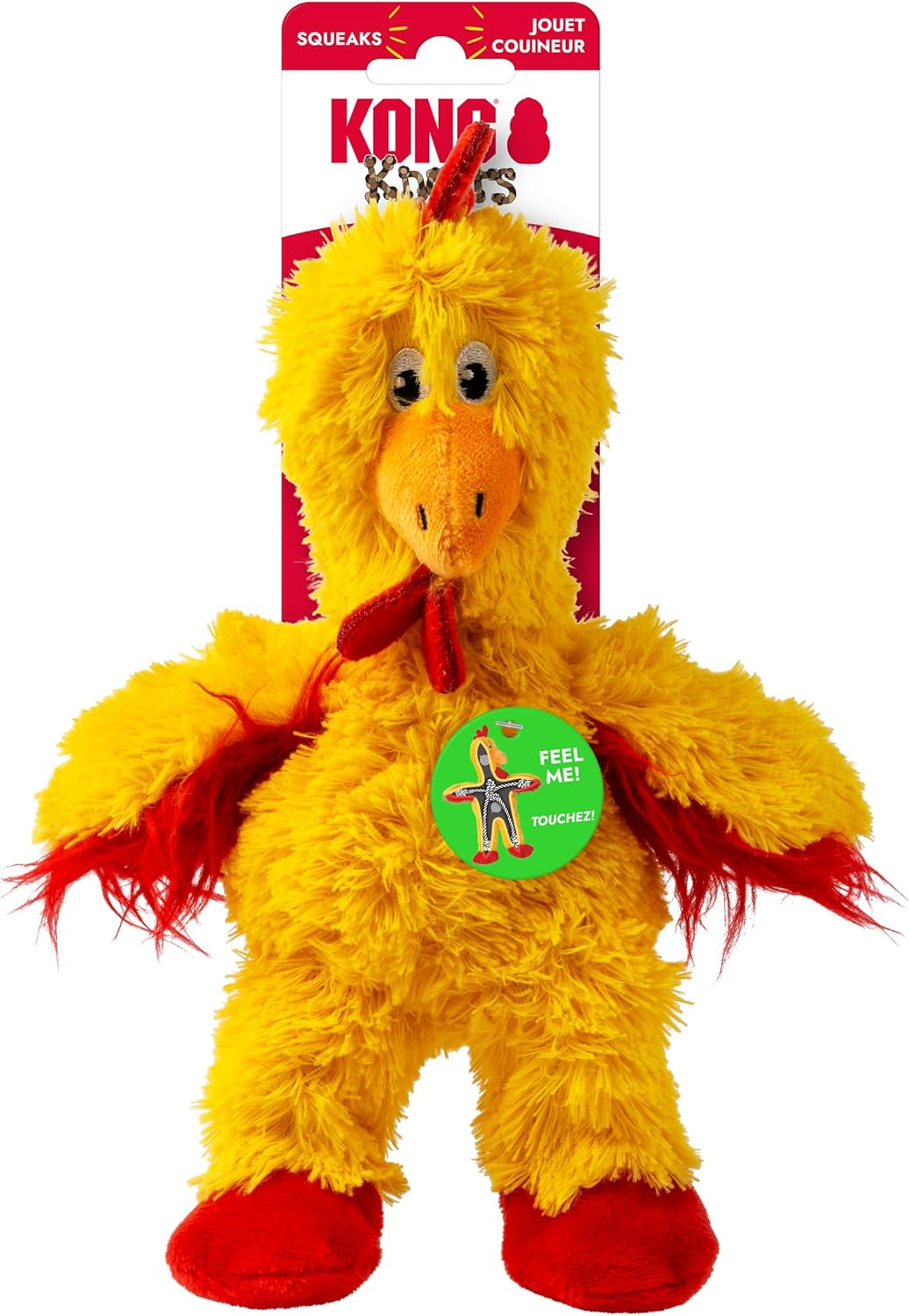 KONG Knots Chicken Dog Toy – Small