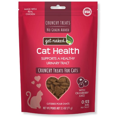Get Naked® Cat Health Crunchy Treats – Cranberry Juice Flavor