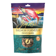 Zignature Dog Ziggy Bar Grain-Free Salmon Formula Treats – 12 oz