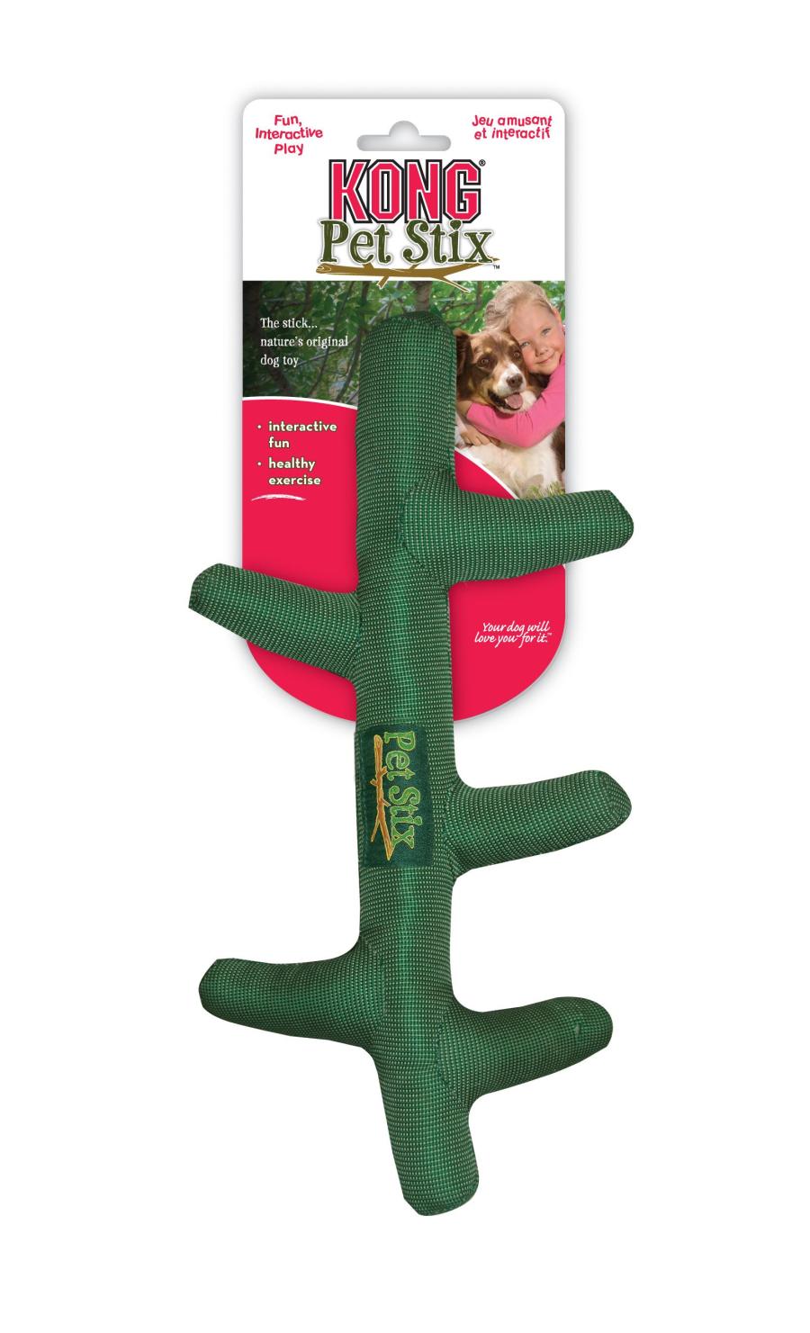 KONG PetStix Dog Toy – Medium assorted color