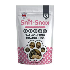 Snif Snax Salmon Skin Crackling Dog Treats 1.5 oz