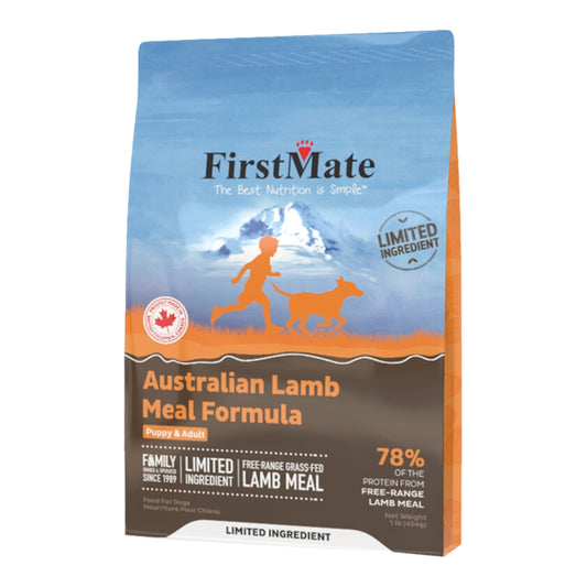 FirstMate Limited Ingredient Grain-Free Australian Lamb Dog Food – Kibble
