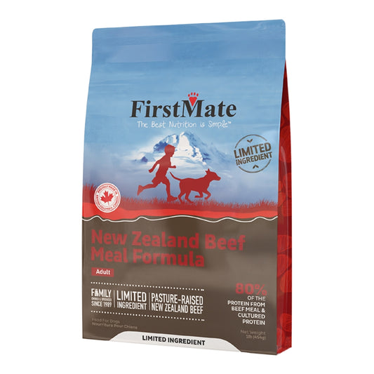 FirstMate Limited Ingredient Grain-Free New Zealand Beef Dog Food – Kibble