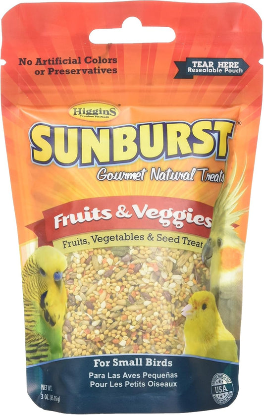 Higgins Sunburst Treats Fruits & Veggies Small 3 oz