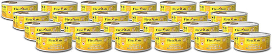 FirstMate Cat Chicken & Rice Recipe Wet Cat Food – 5.5 oz (24-Pack)