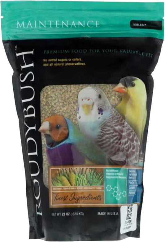 Roudybush Daily Maintenance Bird Food Nibbles – 22 oz