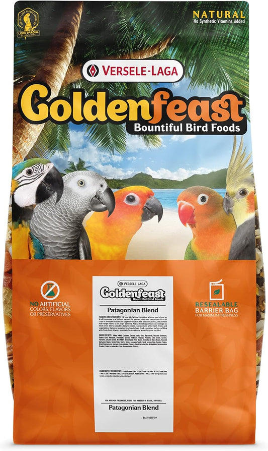 Goldenfeast VL Patagonian Blend Bird Food – 17.5 lb