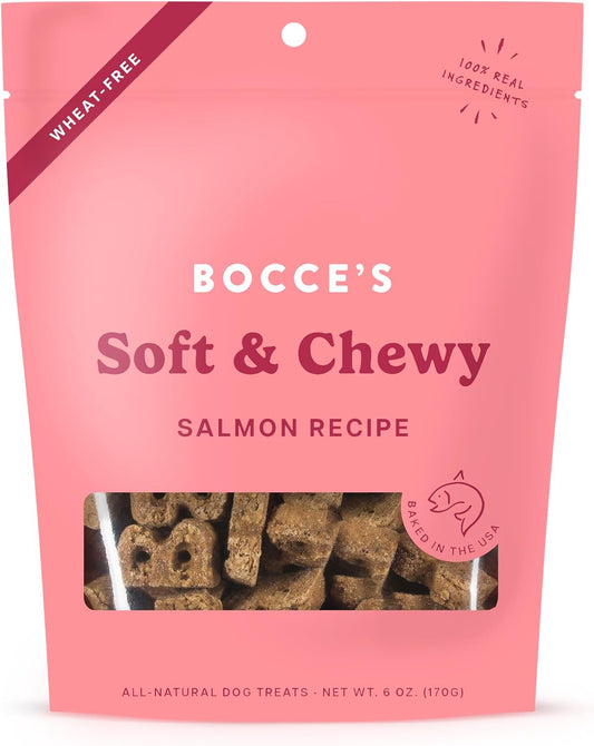 Bocce's Bakery Oven Baked Salmon Recipe Treats – 6 oz