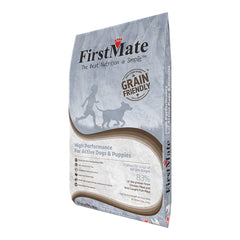 FirstMate Grain Friendly High Performance Dog Food for Active Dogs & Puppies – Kibble