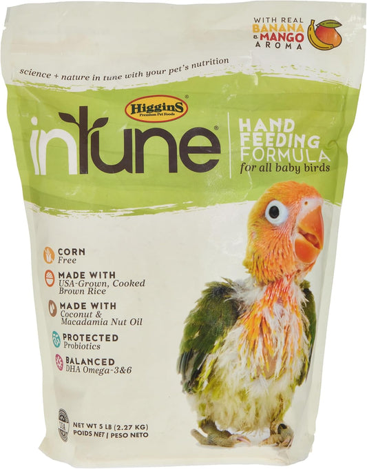 Higgins inTune Hand Feeding Regular 5 lb