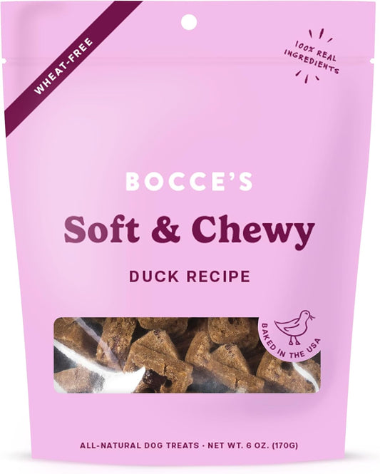 Bocce's Bakery Oven Baked Duck Treats – 6 oz