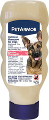 PetArmor Flea & Tick Protection Oatmeal Shampoo for Dogs, Hawaiian Ginger Scent, 18 Ounce
