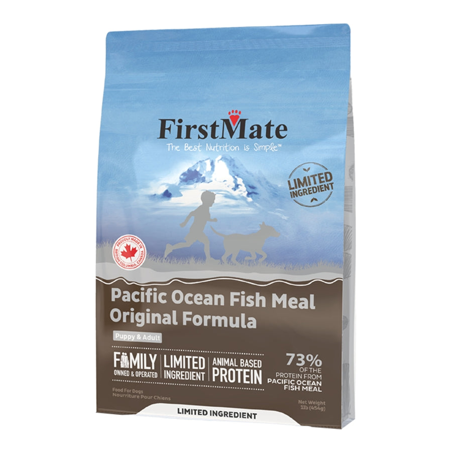 FirstMate Limited Ingredient Grain-Free Pacific Ocean Fish Original Dog Food – Kibble