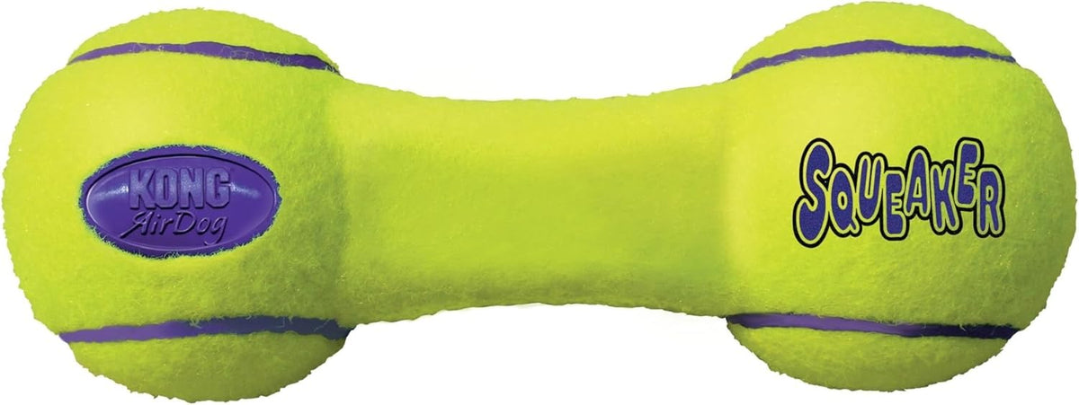 KONG Air Dog Squeaker Dumbbell Dog Toy – Small