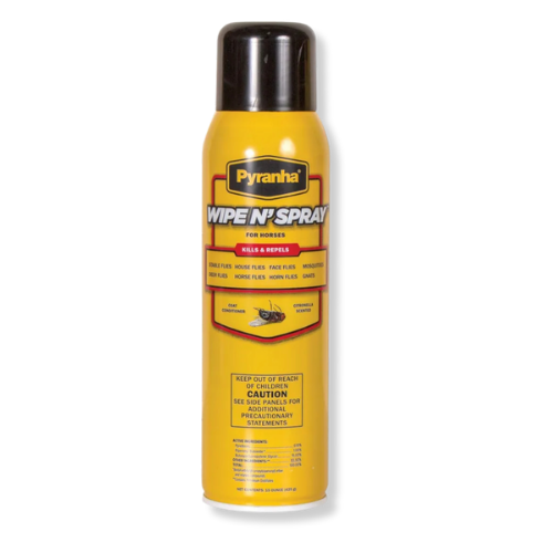Pyranha® Wipe N' Spray BOV Fly Spray for Horses
