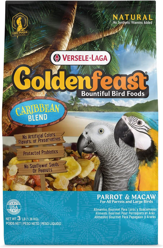 Goldenfeast VL Caribbean Blend Bird Food – 3 lb