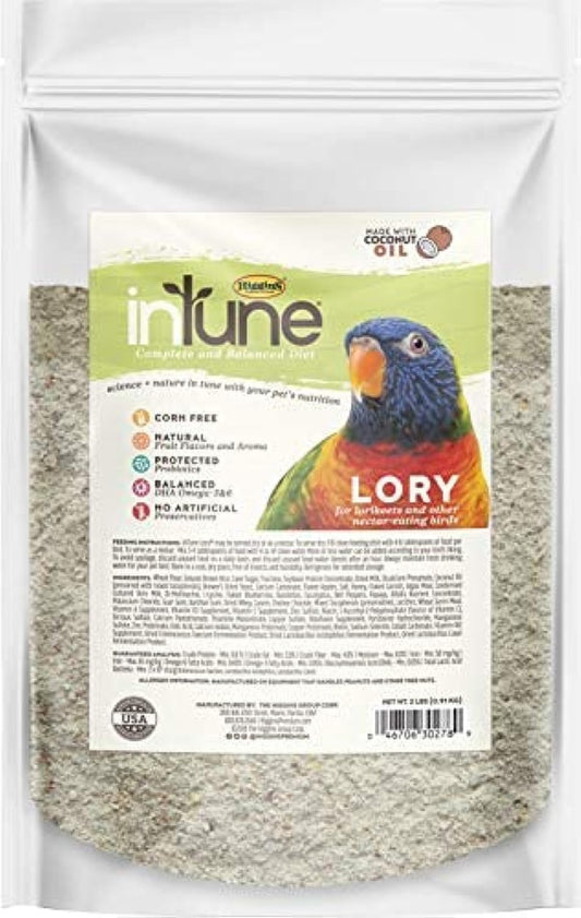 Higgins inTune Lory Bird Food – 2 lb