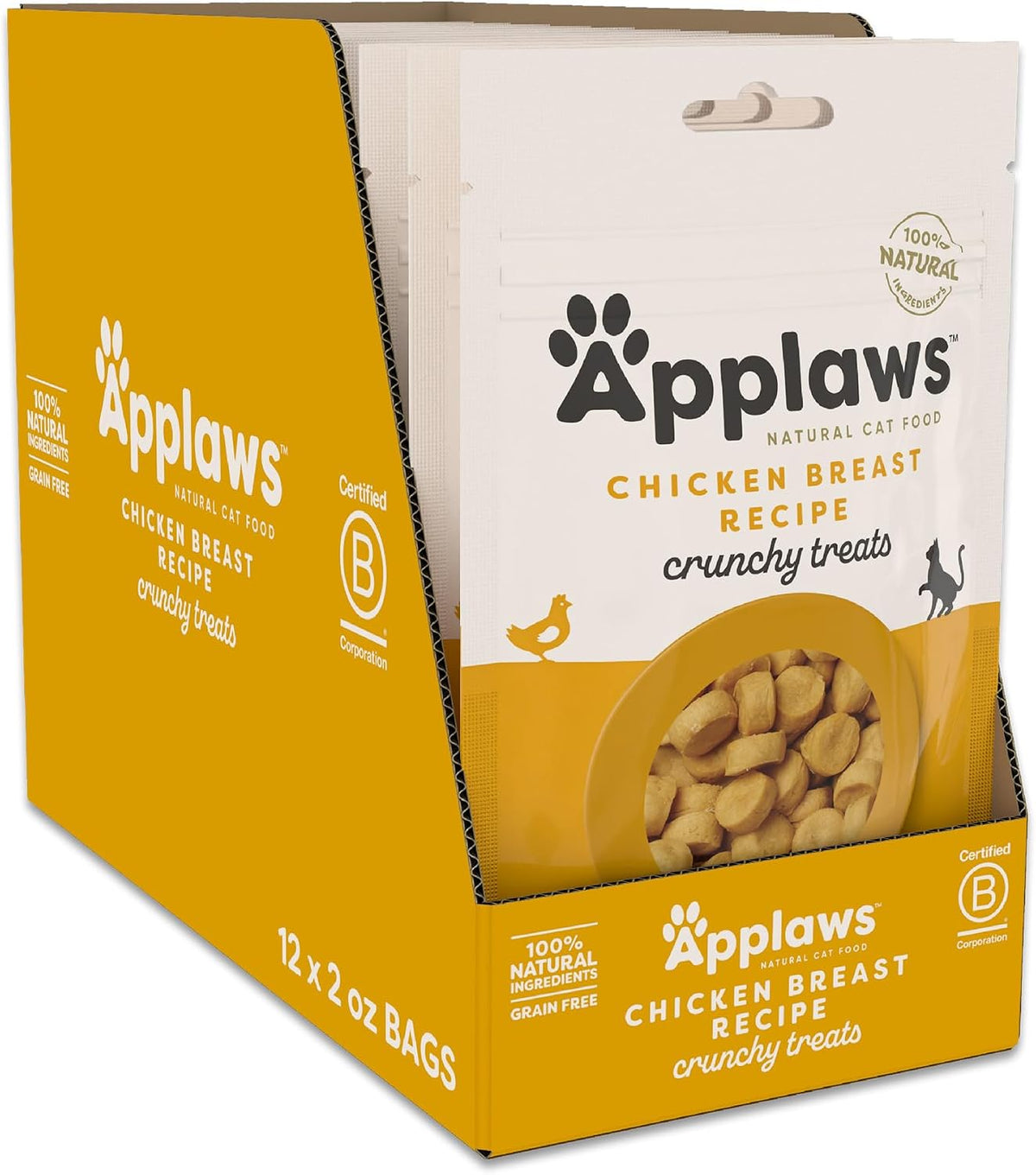 Applaws Natural Crunchy Chicken Breast Cat Treats 12 / 2 oz