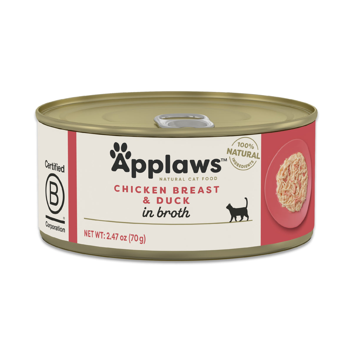Applaws Chicken with Duck Can Cat 24 / 2.47 oz