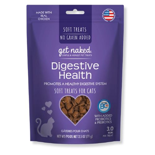 NPIC® Get Naked® Digestive Health Soft Cat Treats – 2.5 oz