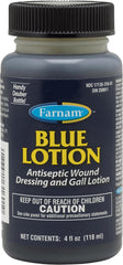 Blue Lotion Antiseptic Wound Dressing & Gall Lotion – 4 oz