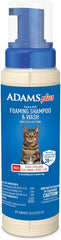 ADAMS Plus Flea & Tick Foaming Shampoo & Wash for Cats & Kittens – 10 oz