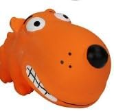 MultiPet Multicolored Assorted Animals Squeak Dog Toy Latex Small