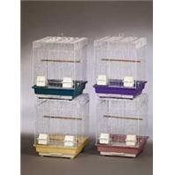 Prevue Pet Products BPVECONO1616 4-Pack Economy Cockatiel Cage, 16 by 16-Inch, Colors Vary