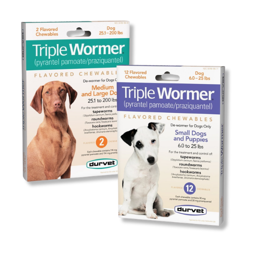 Durvet® Triple Wormer™ (Chewable Tablets)