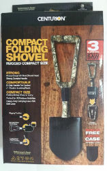 Centurion™ Compact Folding Shovel – 3-in-1 Multi-Purpose Tool