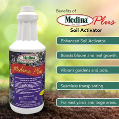 Medina® Plus – Enhanced Soil Activator & Foliar Feed