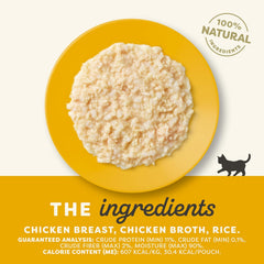 Applaws Natural Kitten Chicken Breast in Broth Wet Cat Food – 12 Pack (1.76 oz Pouches)
