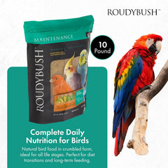 Roudybush Daily Maintenance Bird Food Crumbles – 10 lb