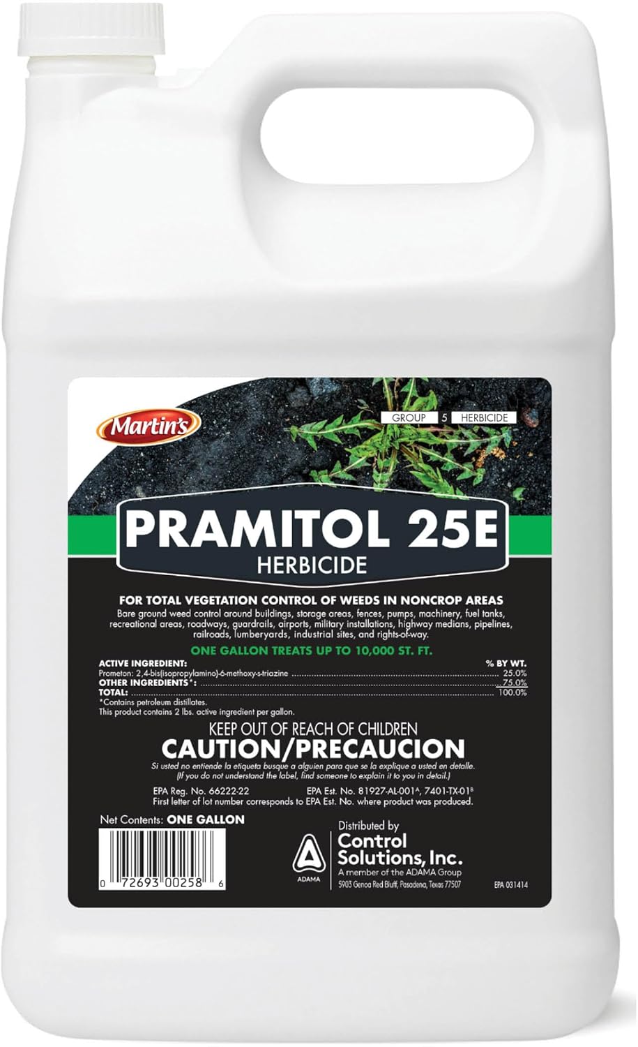 Martin’s® Pramitol® 25E Herbicide – Industrial-Strength Weed Control