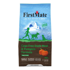 FirstMate Limited Ingredient Grain-Free Duck & Pumpkin Dog Food – Kibble