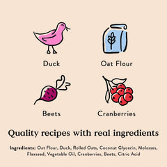 Bocce's Bakery Oven Baked Duck Treats – 6 oz