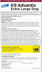 K9 Advantix™ II for Extra Large Dogs – 2 Monthly Doses