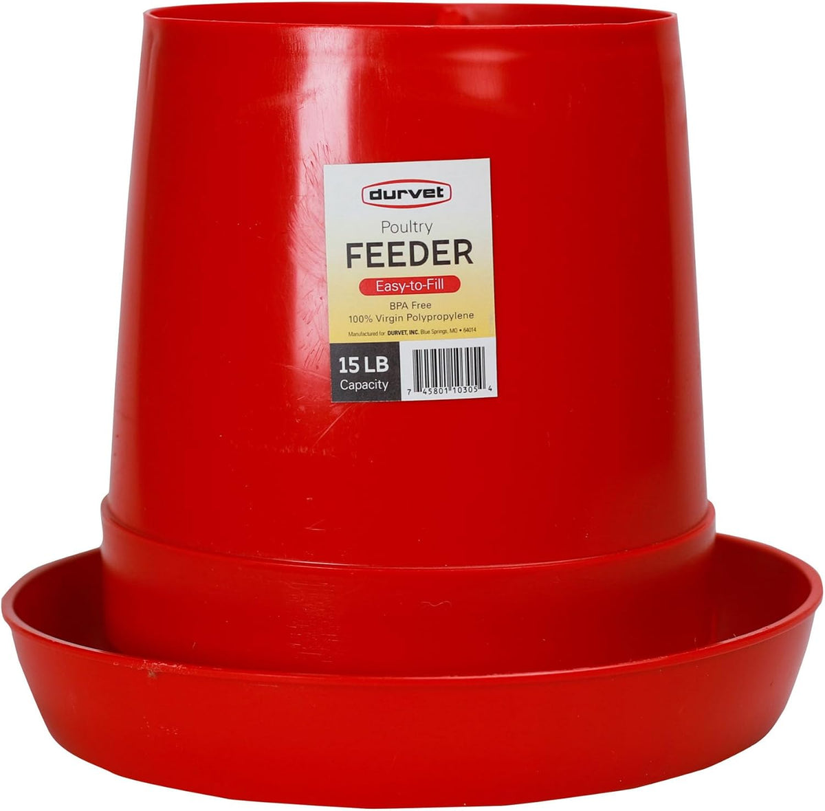 Durvet® Poultry Feeder – Durable &amp; Convenient Feed Solution