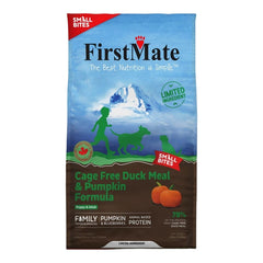 FirstMate Limited Ingredient Grain-Free Duck & Pumpkin Small Bites Dog Food – Kibble