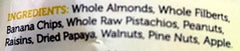 Fruit & Nut Mix Treat, 4.0 Oz Bag - Real Fruit and Nuts for Birds - Cockatiels, Parrots, Macaws, Conures
