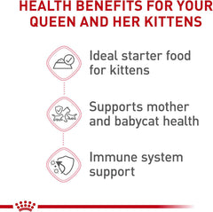 Royal Canin Feline Health Nutrition Mother & Babycat Ultra Soft Mousse in Sauce Canned Cat Food, 3 oz can (12-count)