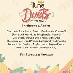 Higgins inTune Duets with Chickpeas & Apples Bird 3 oz