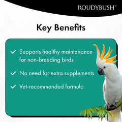 Roudybush Daily Maintenance Bird Food Mini Pellets – 2.75 lb