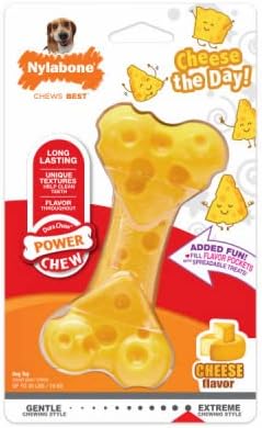Nylabone Dura Chew Cheese Bone Wolf