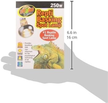Zoo Med Laboratories Repti Basking Spot® 250 Watt Lamp for Diurnal Reptiles