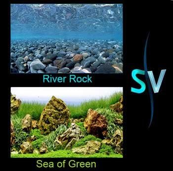 Seaview Aquarium Accessories, River Rock/Sea Garden