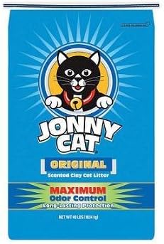 Jonny Cat Original Maximum Odor Control Scented Clay Cat Litter Bag
