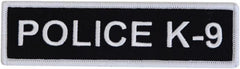 Boss Dog Tactical Hook-Backed Patch for Boss Boss Dog Tactical Harnesses, Police K-9