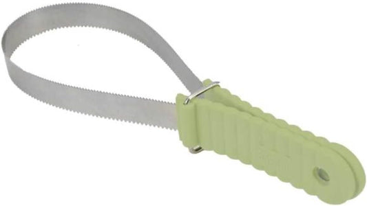 Safari Dual-Sided Dog Shedding Blade - Stainless Steel Grooming Blade for Thick Coats - For Dogs with Short and Long Hair - Medium-Large - 10" x 3.25"