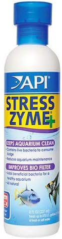 API Stress Zyme Freshwater and Saltwater Aquarium Cleaning Solution